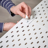 IKEA SKADIS Connector for SKADIS Pegboards., Best For Connect 2 SKADIS Pegboards White